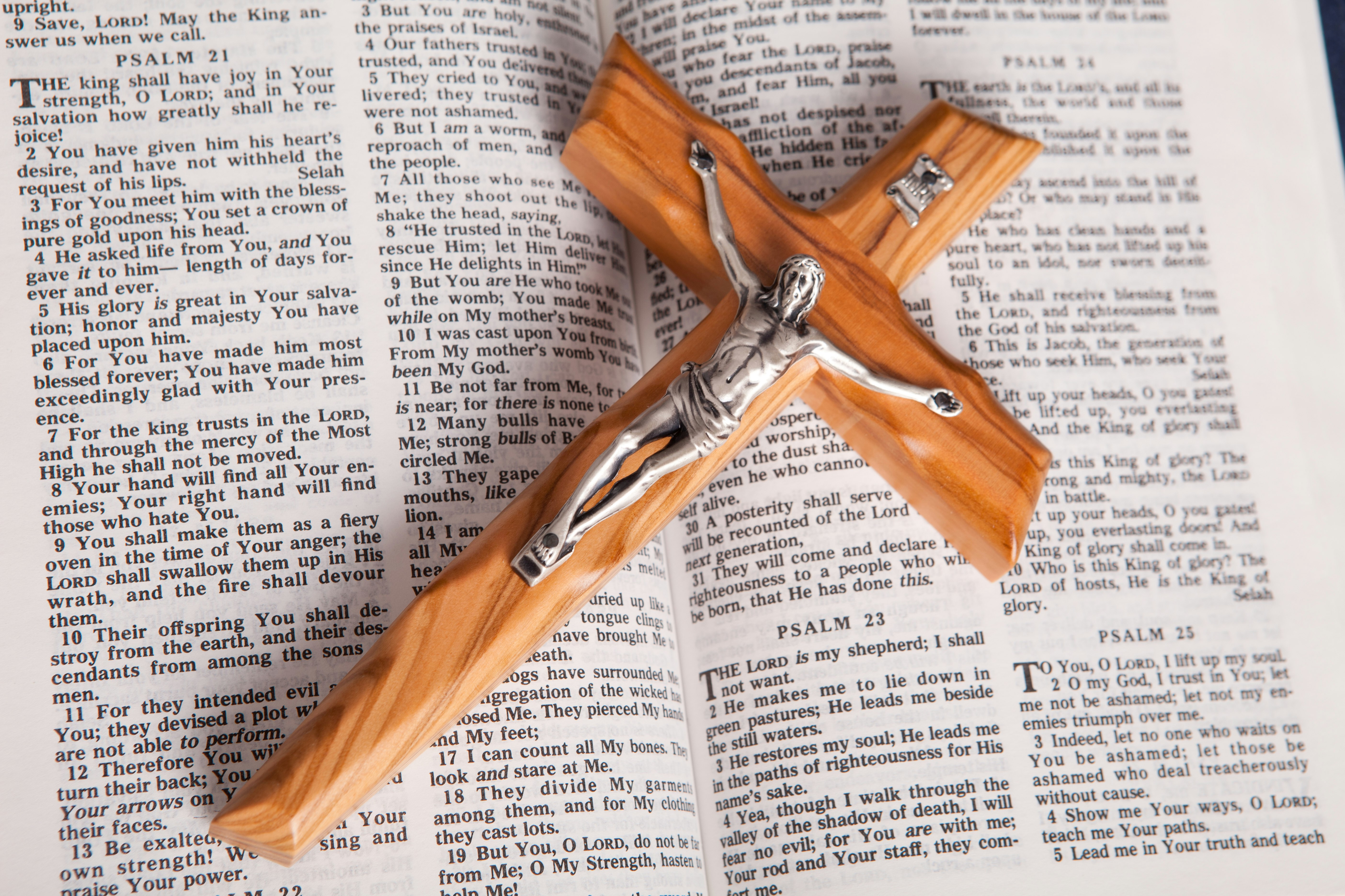 brown wooden cross on white printer paper